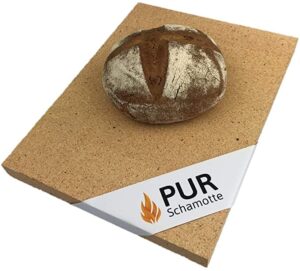 PUR Brotbackstein aus Schamotte